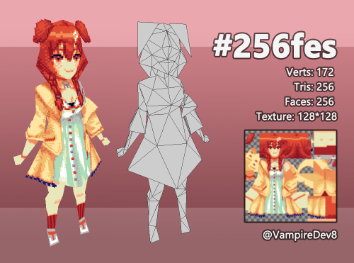 My entry for for twitter’s #256fes challenge. The challenge’s rules are that your model can’t 