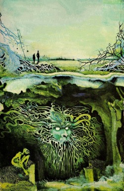 Ian Miller - The Haunter of the Dark, 1974.