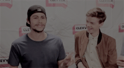 sangsterthomrs:  make me choose ♡ anonymous asked: dylmas or thomlee Well, I’m