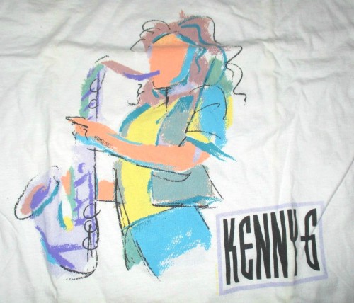 my-pastel-paradise:Kenny G 90/91 Tour T-Shirt