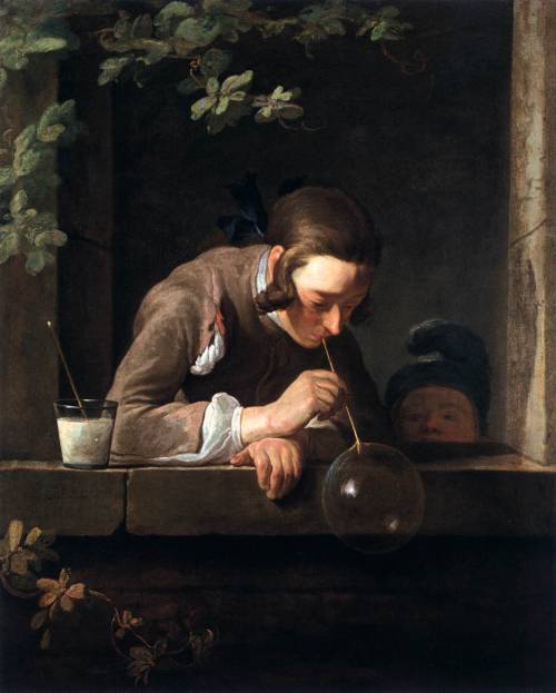 Pompas de jabón - Chardin