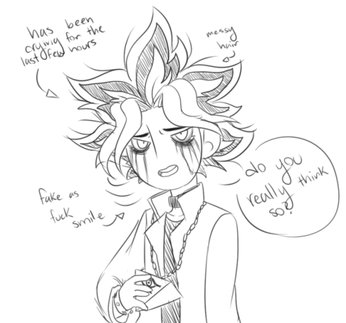 Atem probably went through a few tubes of Yugi’s eyeliner during the Orichalcos arcBonus: