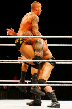 rwfan11:  Batista and Orton