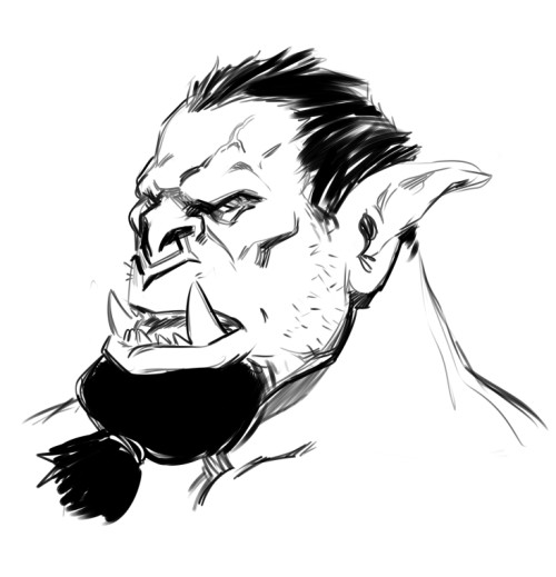 meaninglezbeast:  gruntcandy:  warchiefeny:  Really rusty. The proportions on this are pretty jacked up but gotta start somewhere.  im gonna marvel the shit outta you  Just…golly. 