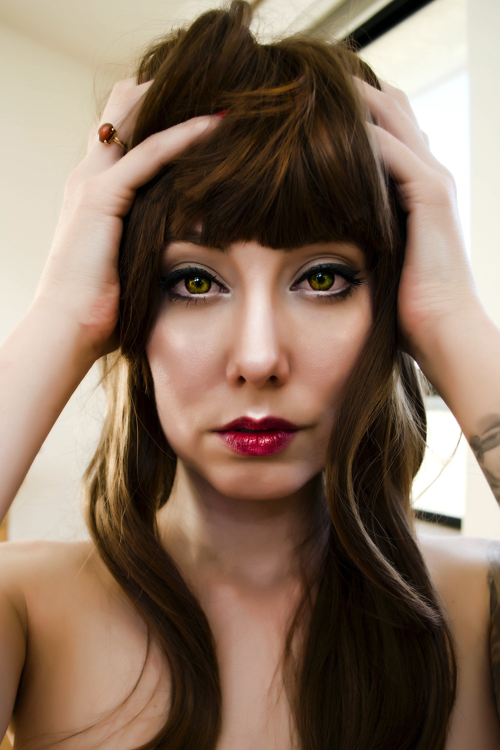 boballthetime:  An “outake” from today’s shoot. It didn’t make it into the