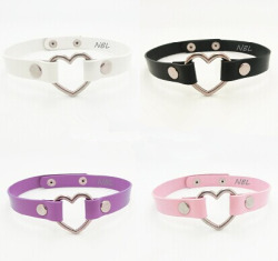 pastel-cutie:  Heart Choker // Use the code “pastelcutie” at checkout for 5% off your order~! ♥