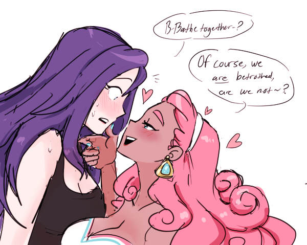 bath times aka too lazy to draw clothes 