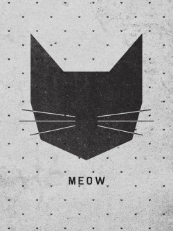 artagainstsociety:  MEOW and WOOF by Wesley Bird