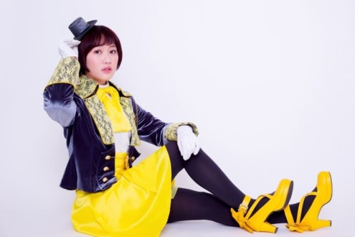 himitsusentaiblog:Haruko Kudo who plays Umika Hayami/Lupin Yellow in Kaitou Sentai Lupinranger vs Ke