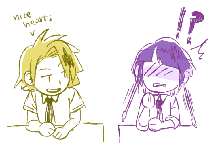 ly-rae:hey,,,,,,,, what if jirou’s earjacks formed little hearts when she daydreams,,,,,,,,,