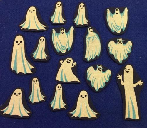 figdays:  Halloween  Patches //  GraceysCreations  