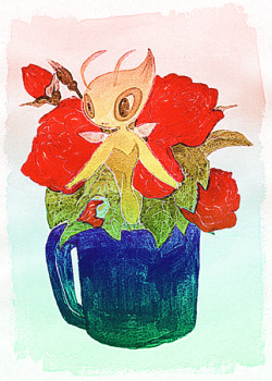 alternative-pokemon-art:  Artist Celebi by