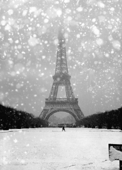 vintagegal:  Robert Doisneau - The Eiffel