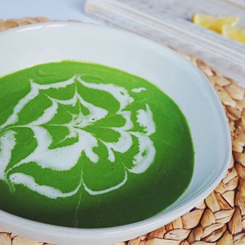 Pea and spinach soup Great for chilly spring evenings. https://instagram.com/thecoloradoavocado