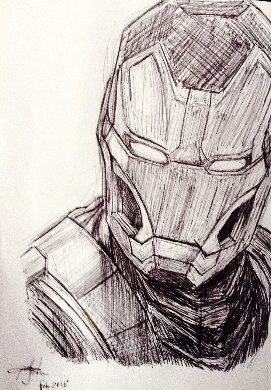 Easy iron man drawing. Step by Step. You must know. - Draw Easily - Medium