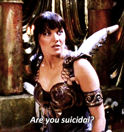 bang-me-dreams:  detectivedoctorwarriorbard:  Only Gabrielle can get away with doing that     Gawd I loved them <3 <3 <3
