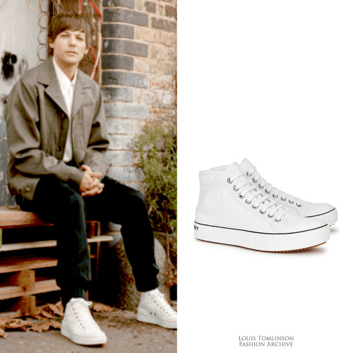 Louis for TMRW Magazine | February 2020Stella McCartney canvas sneakers ($395)Worn with: Joseph Twil