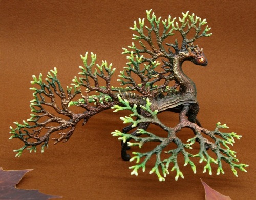 sosuperawesome:Tree DragonDemiurgus Dreams on Etsy 