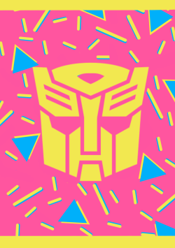 ultimatesongbird:  80s inspired Autobot and