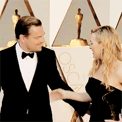sft425:  kibosh-josh-mahgosh:  idealfry:  tristenblewart:  Leo &amp; Kate arriving