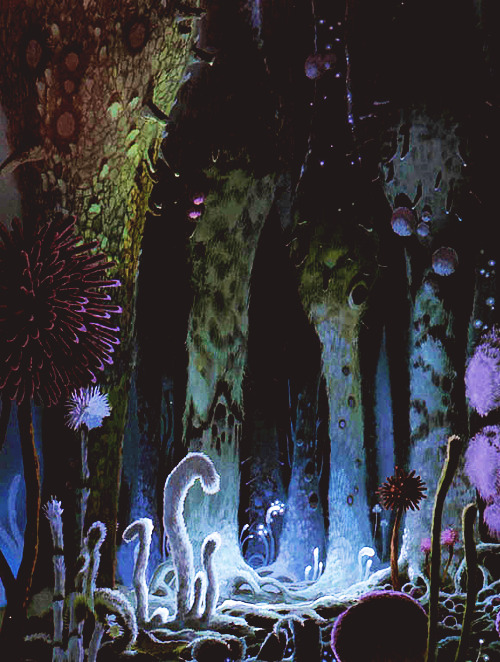 all-is-in-the-all:  “The Toxic Jungle from Nausicaa of the Valley of the Wind” 