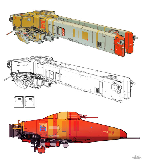 sparth:just for the sake of reuniting all my latest spaceships in a single post.