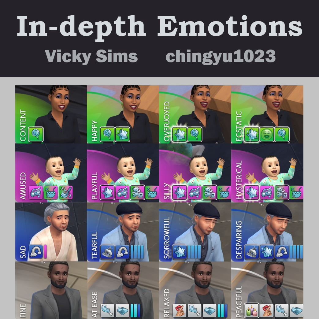 The Sims Resource - Mood Cheat Menu