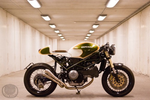 Ducati Monster from new Belgium Garage.Photo by Steven Verschilde Monkeefist Photography.(via Rocket