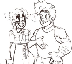 nonbinary lemonade lover — I wanted to draw Luca and Alberto as adults  but