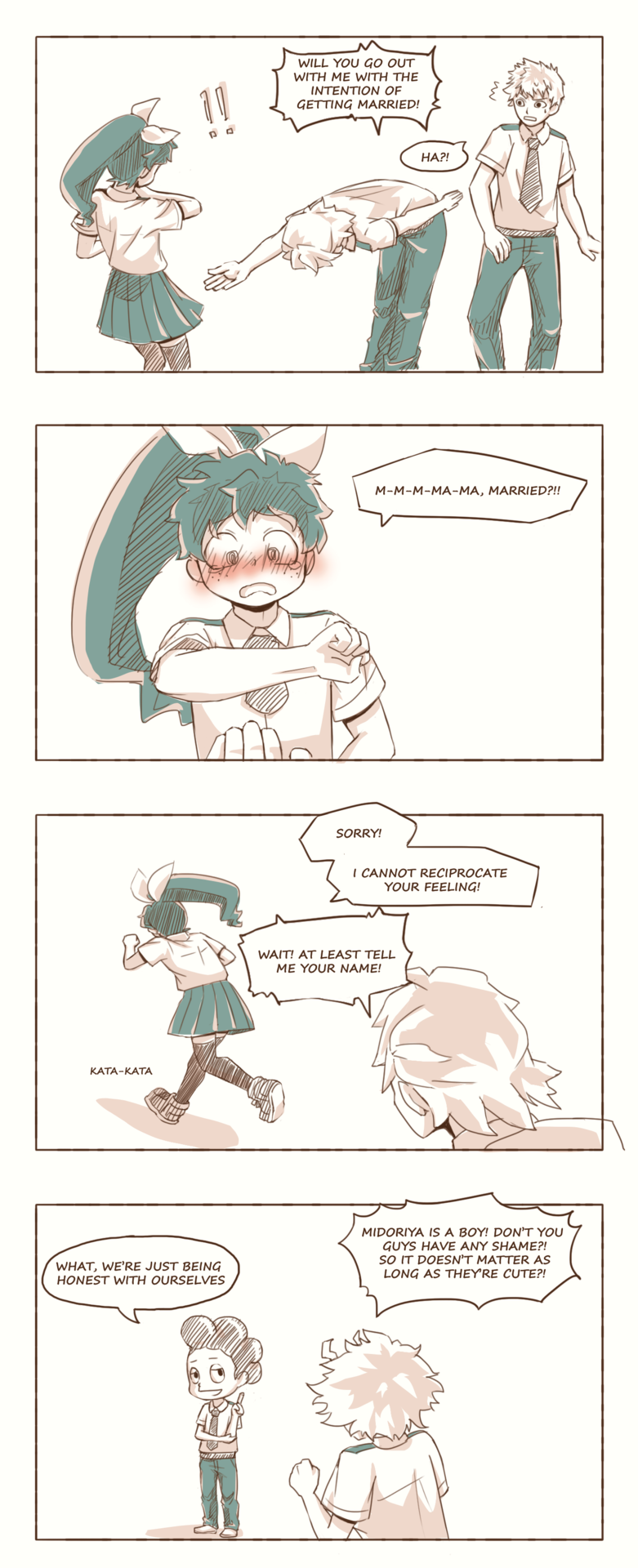 il-li-an:  Part Two is up~   ヽ(*´∀｀*)ノFinally! Skirt!Izuku!!! I hope you