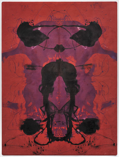 museumuesum:  Mai-Thu Perret The Crack-Up I, IV & VI, 2009 acrylic on carpet mounted to board, 248 x 188 cm each 