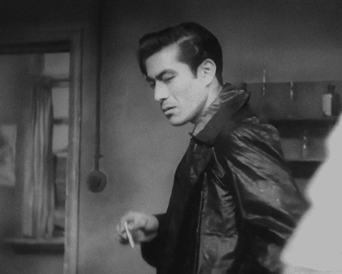 // MIFUNE TOSHIRO // Drunken Angel (1948)