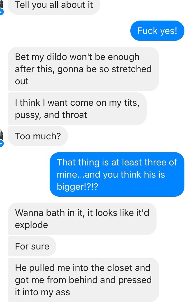 gutterbrain:  Some lucky guy is about to get his big dick fuuucked!