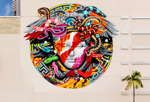 thelavishsociety:  Versace by Tristan Eaton   |   TLS