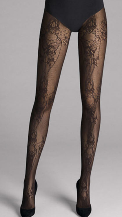 Wolford Net Lace Tights - shopstyle.it/l/jfIo Be ready to captivate in these elegant net tigh