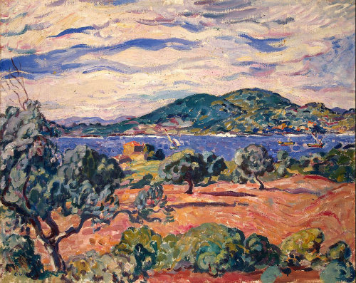 thusreluctant:  Antheor Bay by Louis Valtat