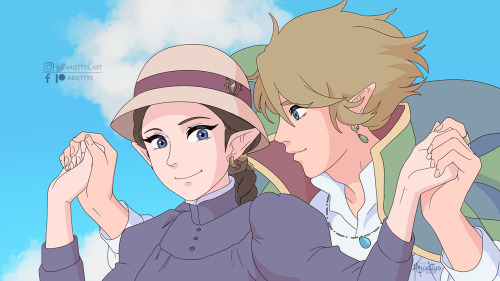 [ Howl&rsquo;s Moving Castle x Twilight Princess ]