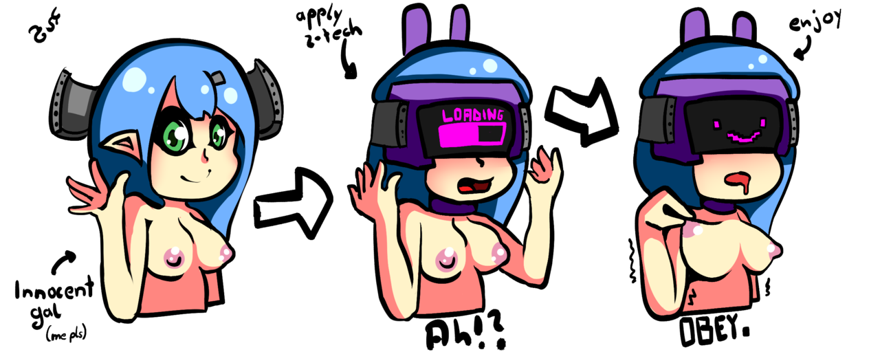 lewd-zko:  lewdsoph:first try on a comic and remembered a certain helmet @lewd-zko
