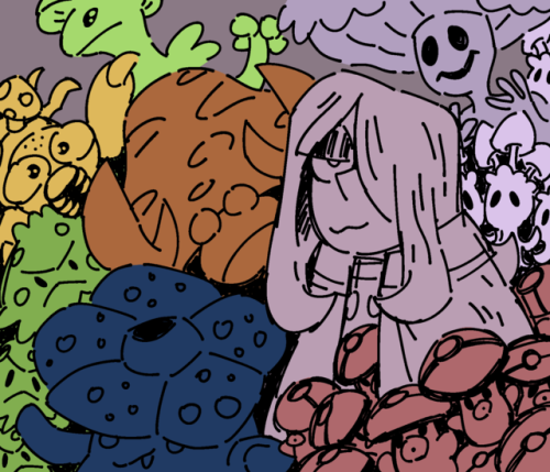ghost-wants-murder:a whole bunch of lwa x pokemon doodles i drew over the day