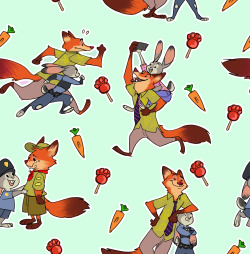 ziggyzagz:  EVERYONE’S FAVORITES, NICK N JUDY!!!ONCE AGAIN, PLEASE DO NOT USE ANY OF MY PATTERNS AS ANYTHING OTHER THAN BACKGROUNDS, DO NOT PRINT, DO NOT PROFIT FROM, ETC  