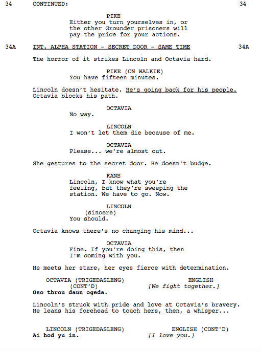 Hey, guys!What an emotional episode last night. We love you so much, and we’re so grateful to get to experience each episode with you. As always, to thank you, here’s an excerpt from last night’s script, written by Heidi Cole McAdams.