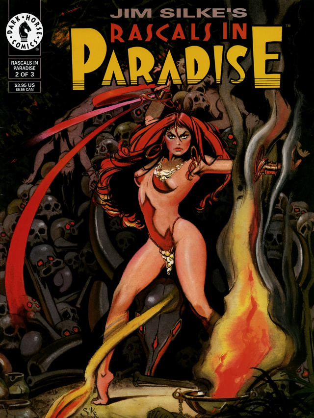 cccovers:Rascals in Paradise #2 (October 1994) cover by Jim Silke.