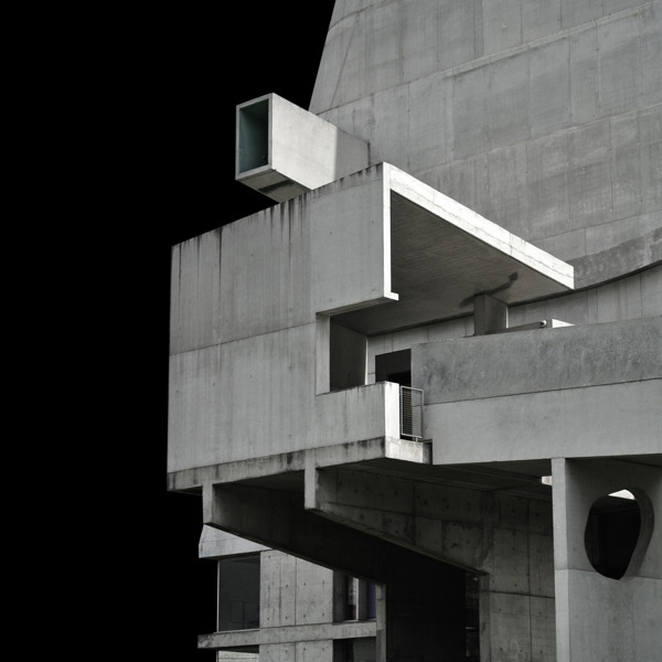 ombuarchitecture:  Plasticity What: Church of St. Pierre Built by: Le Corbusier