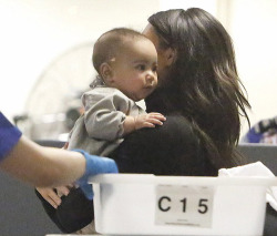 fuckyeahdash:  Kim Kardashian & baby
