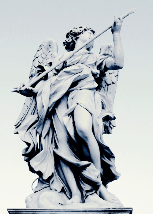 henriplantagenet-deactivated201: Statues of Angels in Ponte Sant’Angelo, Rome.