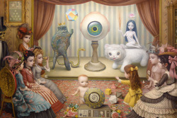 tomboywithpinktoenails:‘The Gay Nineties West’-Mark Ryden