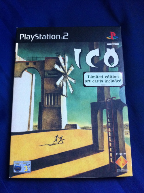 “ Ico Limited Edition for Sony Playstation 2. PAL UK version. Sony Computer Entertainment.
”