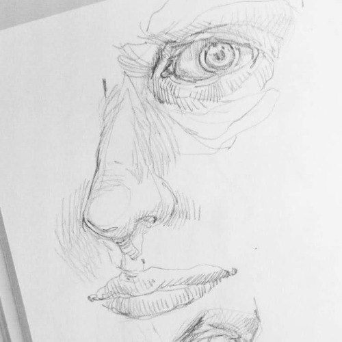 Some nose studies from the current Canson One A5 sketchbook. More on my Instagram. Most of my tattoo