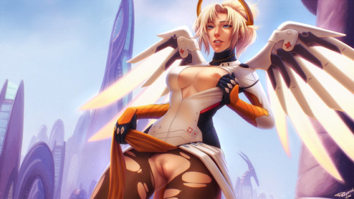 rule34ofhentai:  Mercy from Overwatch