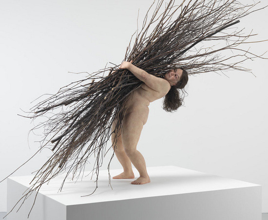 contemporary-art-blog:  Sculpture by Ron Mueck; he is an Australian hyperrealist